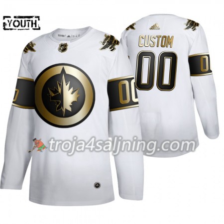 Winnipeg Jets tröja Customized 2019-2020 Adidas Golden Edition Vit Authentic - NHL Tröjor Barn Winnipeg Jets tröja Customized 2019-2020 Adidas Golden Edition Vit Authentic - NHL Tröjor Barn